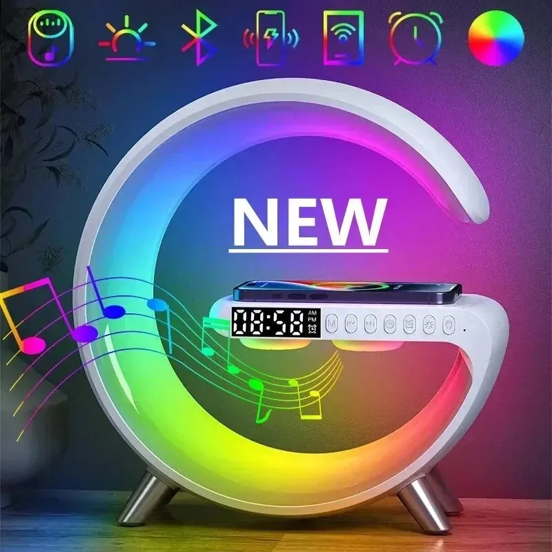 Smart LED Wireless Charging Alarm Clock